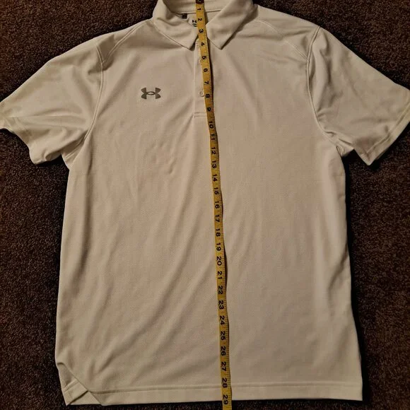 Under Armour Tech Men's Loose Team Short Sleeve Polo - Picture 4 of 7